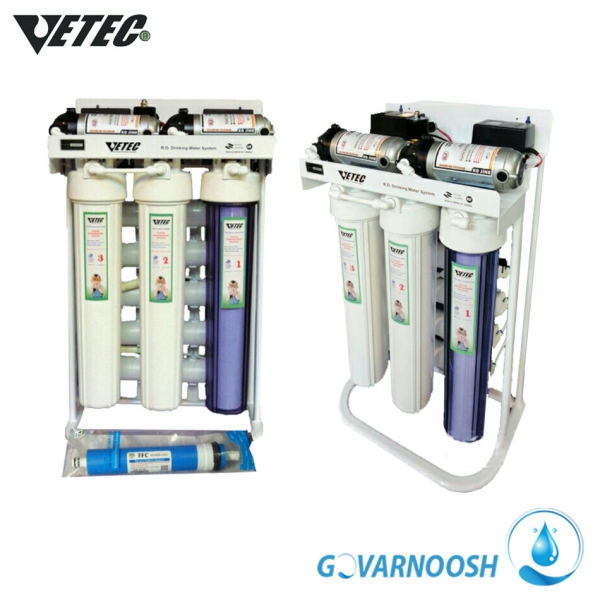 دستگاه تصفیه آب نیمه صنعتی وی تک یا وتک vetec