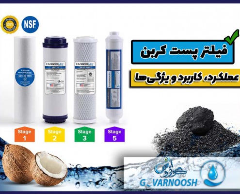 فیلتر تصفیه آب پست کربن